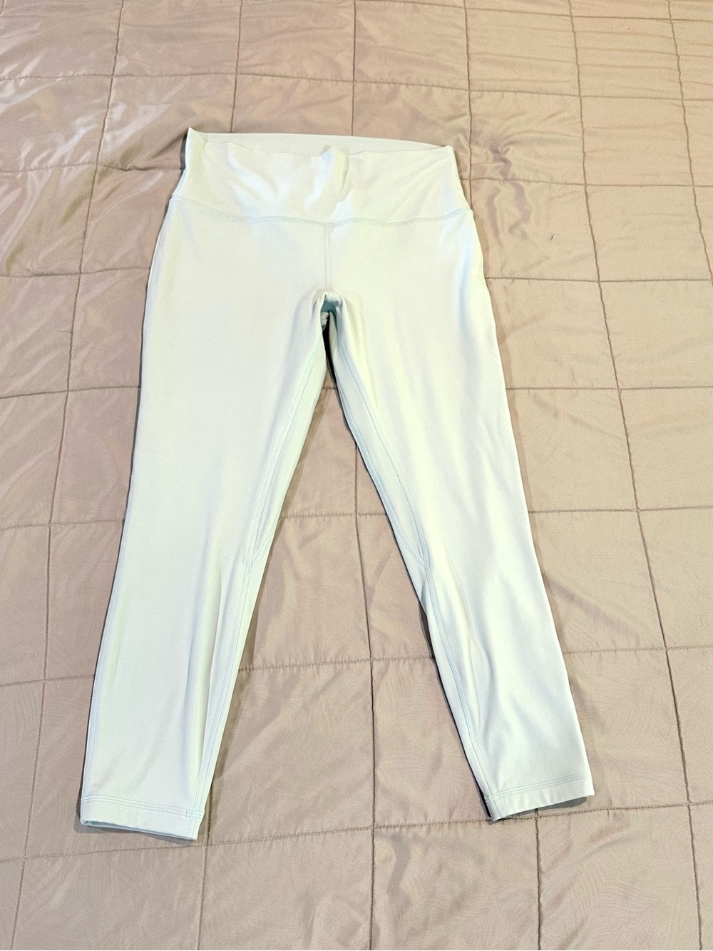 Lululemon Aline HR 25” Size 12 - Light Blue - NWOT
